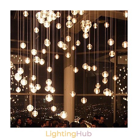 All Over The Sky Star Bocci Droplight Aurora Borealis Modern Glass Crystal Lamp All Over The Sky Star Bocci Droplight Aurora Borealis Modern Glass Crystal Lamp
