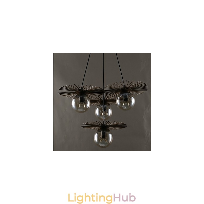 Art glass Ball Round Beanstalk Chandelier