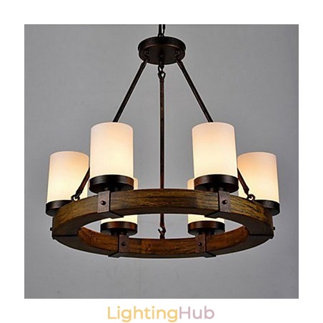 Vintage Old Wood Wooden Chandelier Vintage Old Wood Wooden Chandelier