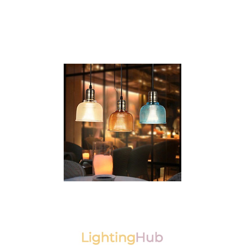 Nordic Small Droplight Of Stained Glass Chandelier Restoring Ancient Ways