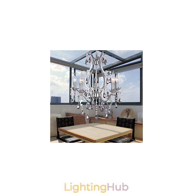 Traditional Classic Chrome Chandelier