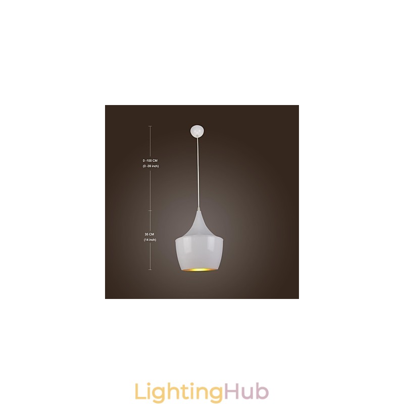 Modern Contemporary Retro Country Painting Metal Pendant Light