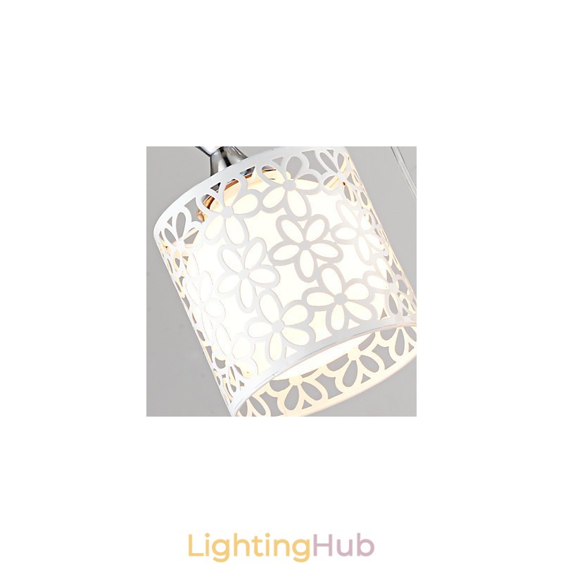 Contemporary And Contracted Three Creative Crystal Droplight Wrought Iron Lamp