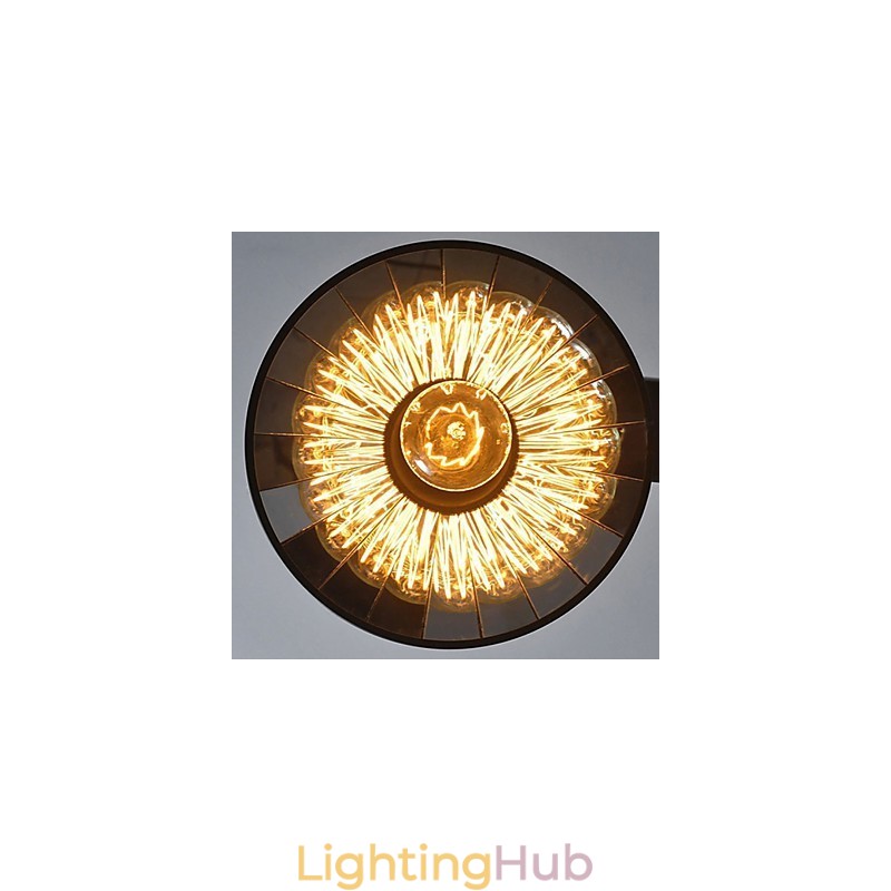 Pendant Lights Vintage 3 Lights ST64 Bulbs Included Up and Down system