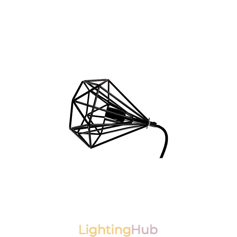 Retro Mini Style Painting Metal Pendant Light Garage