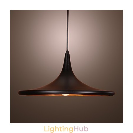 Comtemporary Aluminum Pendant Light with Black Shade Comtemporary Aluminum Pendant Light with Black Shade