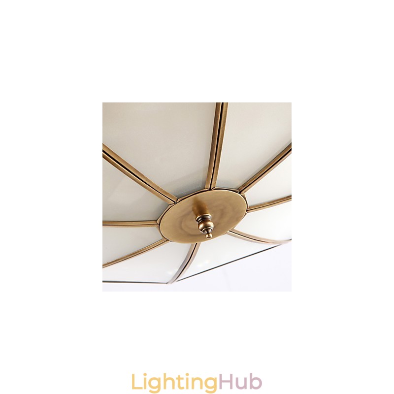Traditional Classic Rustic Lodge Brass Metal Pendant Light