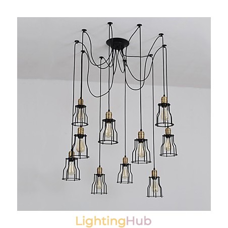 Vintage Edison Multiple Ajustable DIY Ceiling Lamp Light Pendant Lighting Chandelier Modern Chic Industrial Dining Vintage Edison Multiple Ajustable DIY Ceiling Lamp Light Pendant Lighting Chandelier Modern Chic Industrial Dining