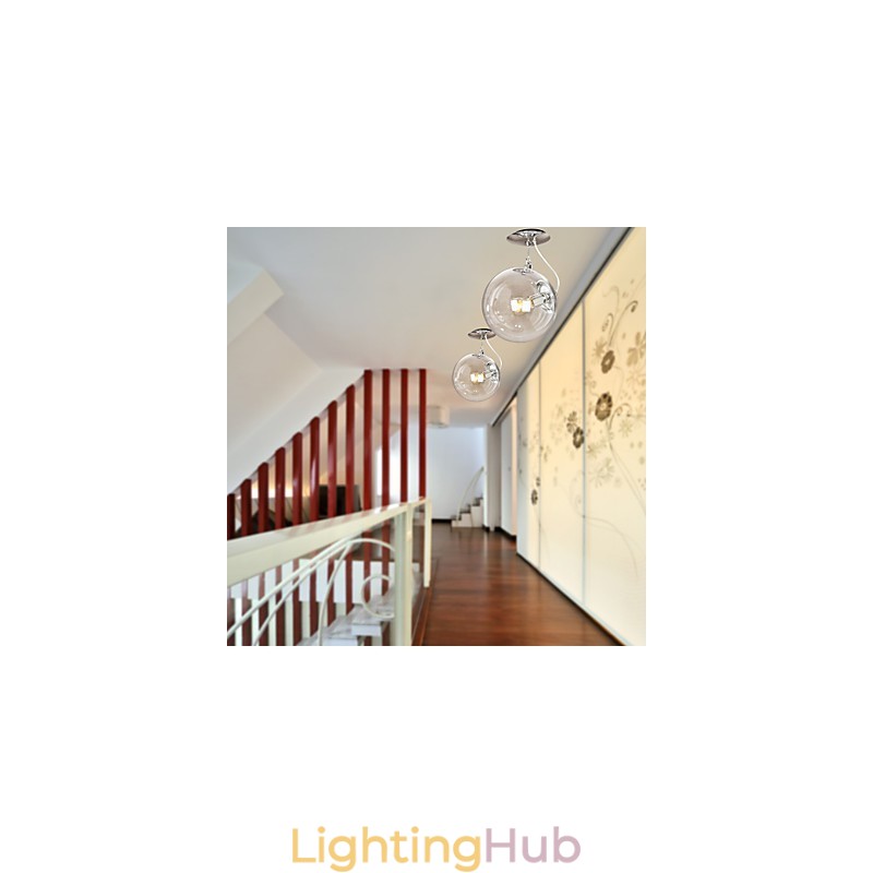 Modern Contemporary Globe Mini Style Anodized Pendant Light