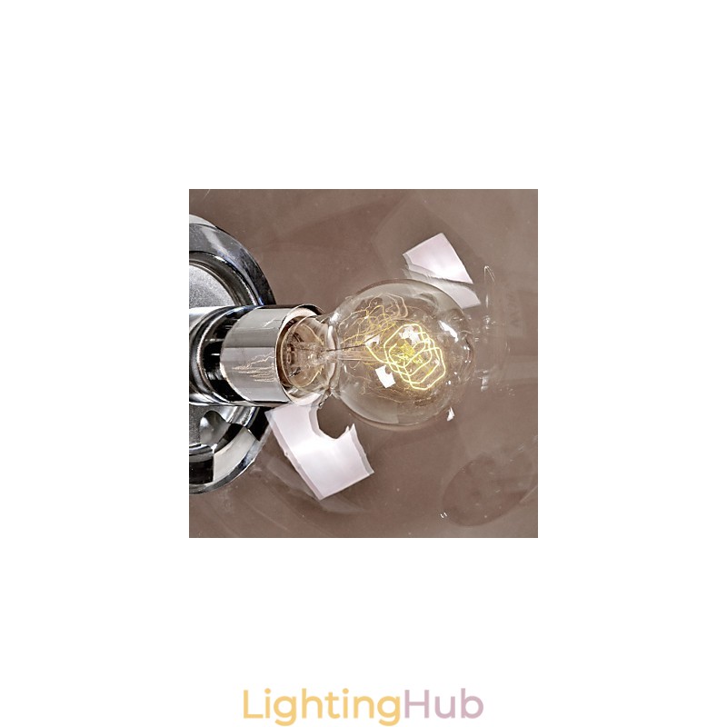 Modern Contemporary Globe Mini Style Anodized Pendant Light