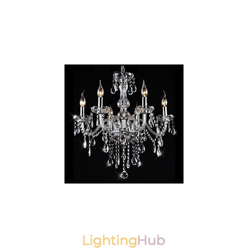 Traditional Classic Vintage Crystal Electroplated Crystal Chandelier