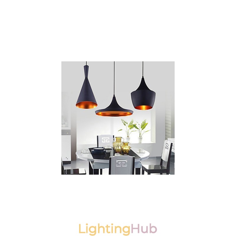 Mini Style Painting Metal Pendant Light
