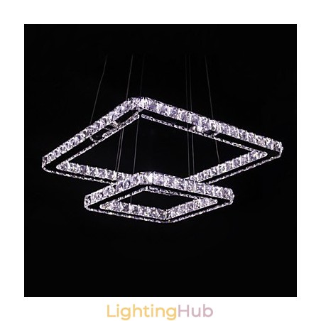 Modern Contemporary Crystal Metal Pendant Light Modern Contemporary Crystal Metal Pendant Light