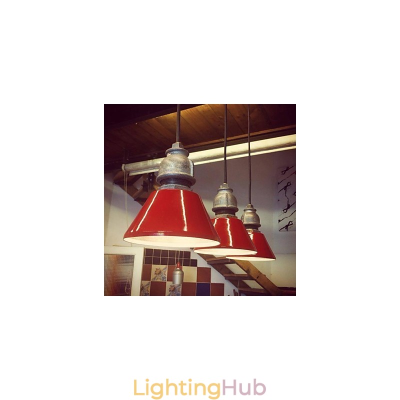 Vintage Country Metal Pendant Light