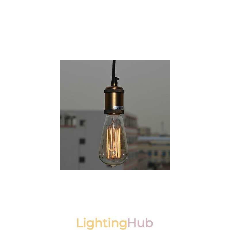 Traditional Classic Vintage Mini Style Electroplated Pendant Light