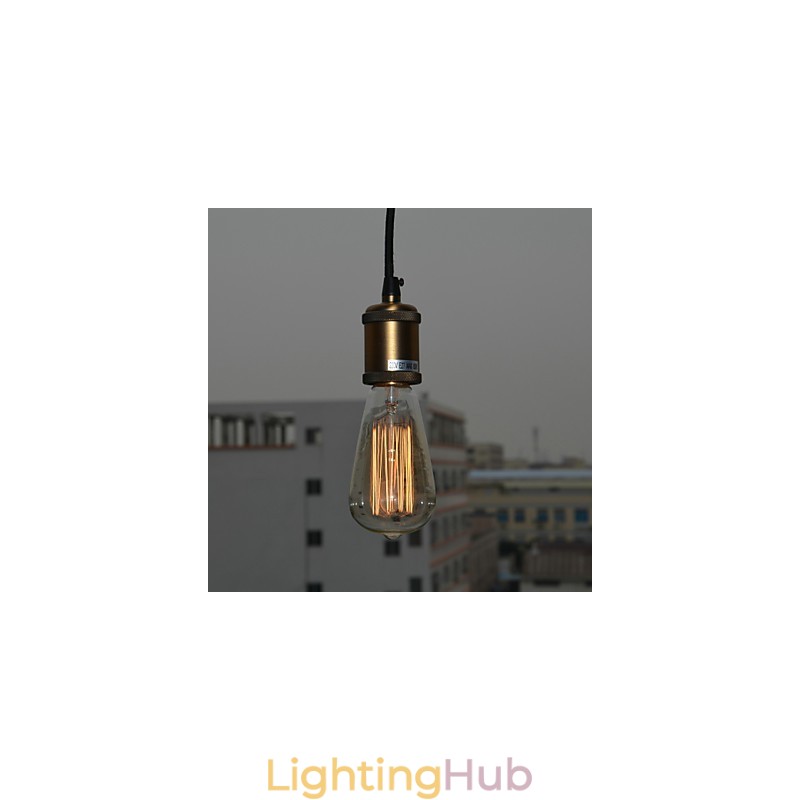 Traditional Classic Vintage Mini Style Electroplated Pendant Light
