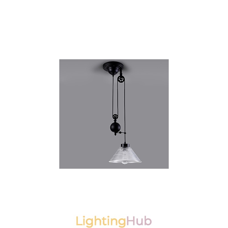 Vintage Pendant Light 1 Light Island Light Foyer pendants Metal + Galss