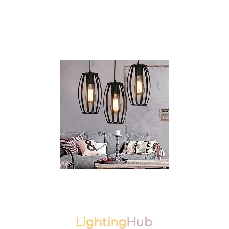 Creative Loft Restoring Ancient Ways Single Head Wrought Iron Chandelier Lamp