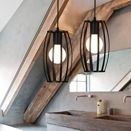 Creative Loft Restoring Ancient Ways Single Head Wrought Iron Chandelier Lamp