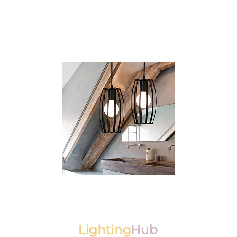 Creative Loft Restoring Ancient Ways Single Head Wrought Iron Chandelier Lamp