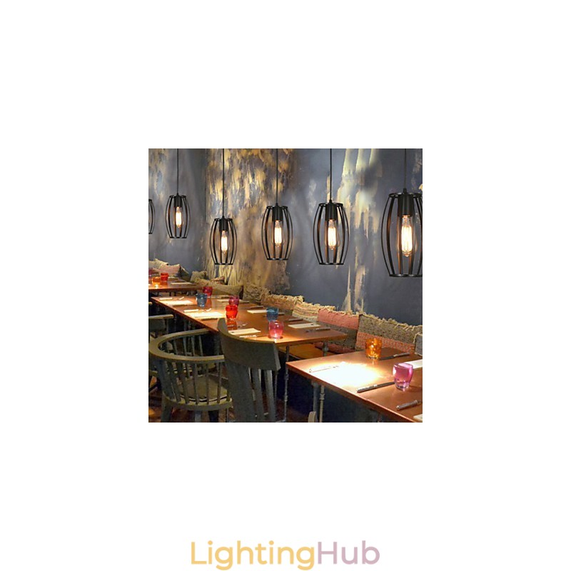 Creative Loft Restoring Ancient Ways Single Head Wrought Iron Chandelier Lamp
