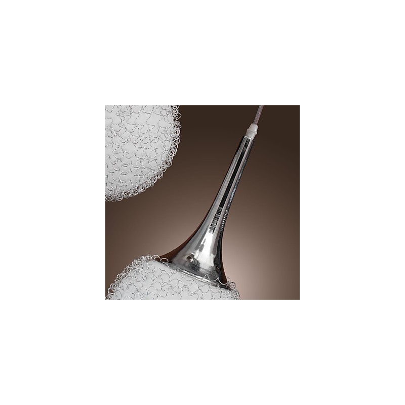 Modern Contemporary Globe Electroplated Metal Flush Mount