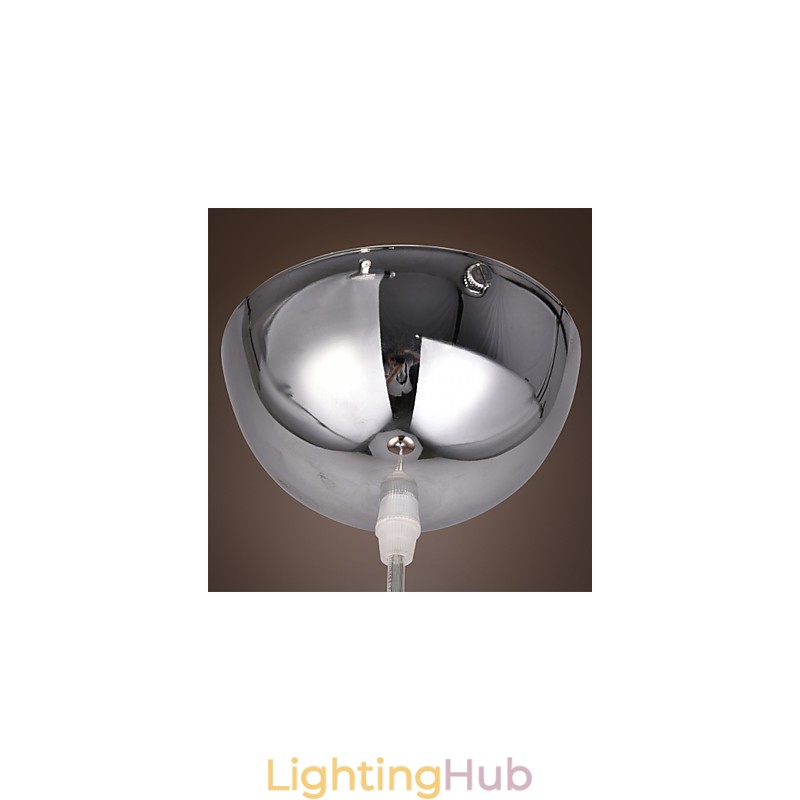 60 Modern Contemporary Globe Electroplated Metal Pendant Light