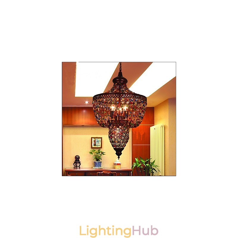 Mediterranean Color Crystal Lamp Southeast Asia Black Light