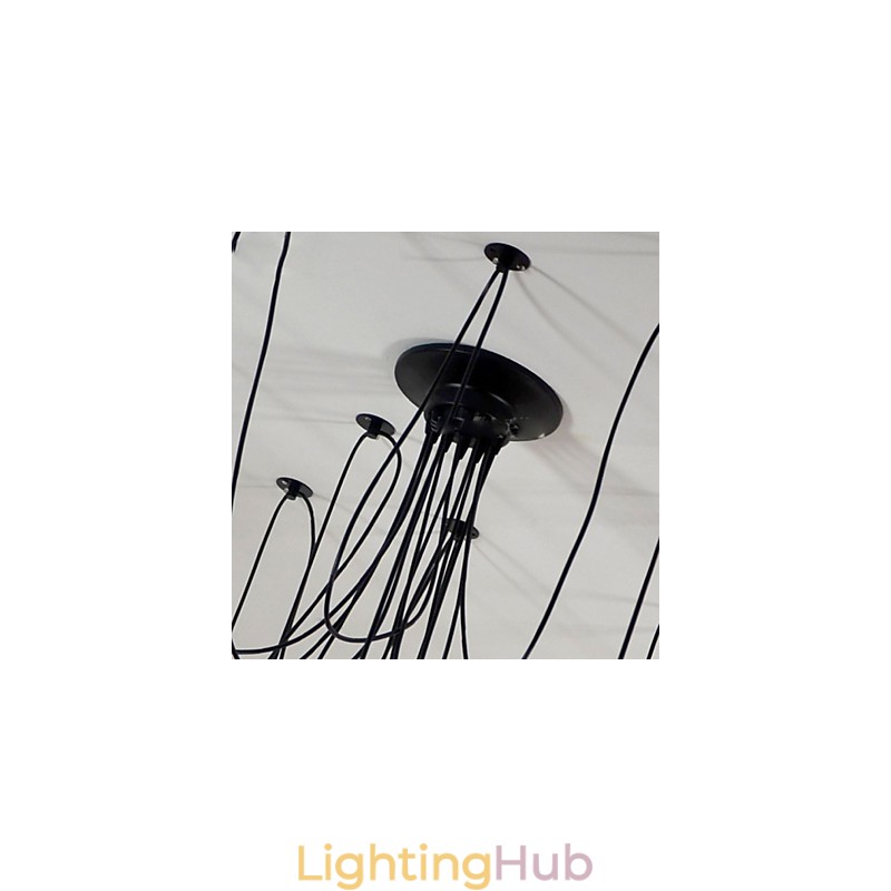 Vintage Edison Multiple Ajustable DIY Ceiling Lamp Light Pendant Lighting Chandelier Modern Chic Industrial Dining