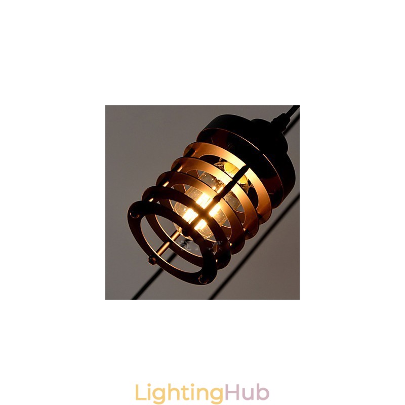 Vintage Edison Multiple Ajustable DIY Ceiling Lamp Light Pendant Lighting Chandelier Modern Chic Industrial Dining
