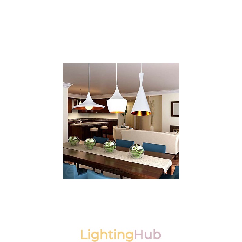 Mini Style Painting Metal Pendant Light