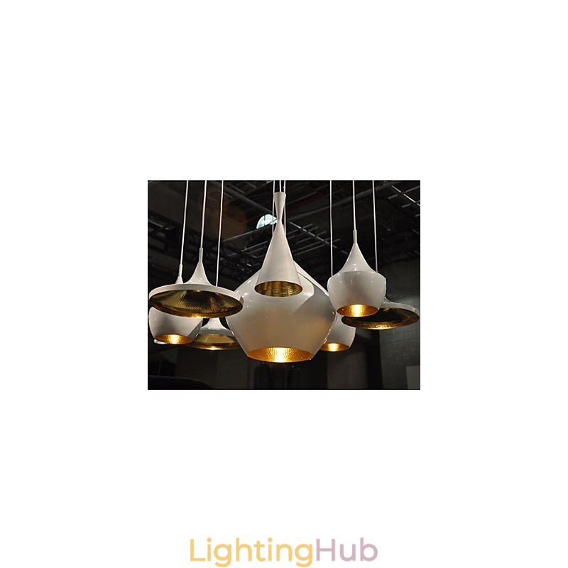 Mini Style Painting Metal Pendant Light