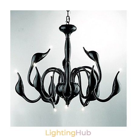 Modern Contemporary Candle Style Electroplated Metal Chandelier Modern Contemporary Candle Style Electroplated Metal Chandelier