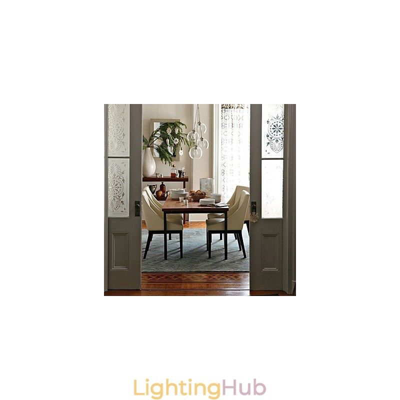 Traditional Classic Mini Style Painting Pendant Light