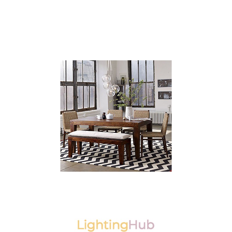 Traditional Classic Mini Style Painting Pendant Light