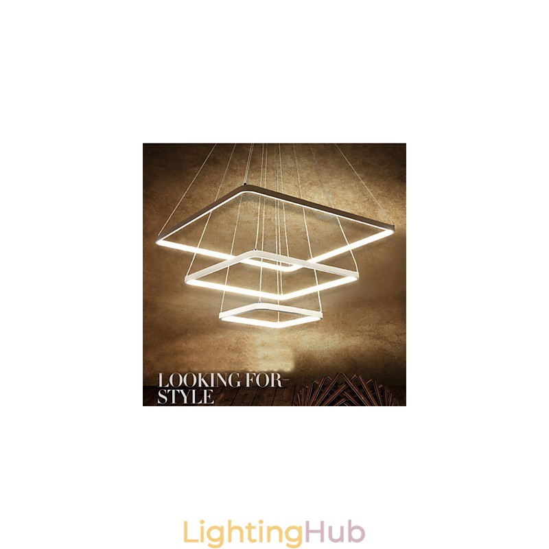 Modern Design Pendant Light Three Rings