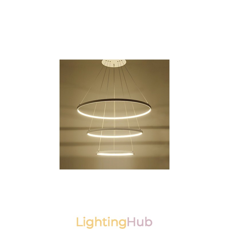 Modern Design Pendant Light Three Rings
