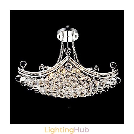 Modern Contemporary Crystal Electroplated Metal Pendant Light Modern Contemporary Crystal Electroplated Metal Pendant Light