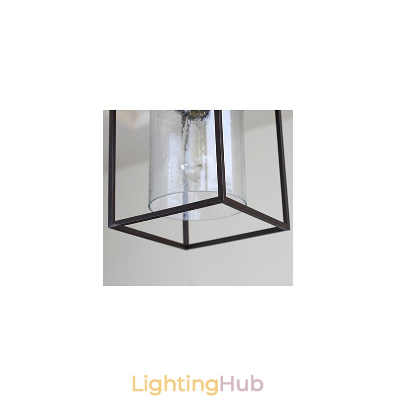 Square Frame Of The Glass Ceiling Of The Nordic Country Style