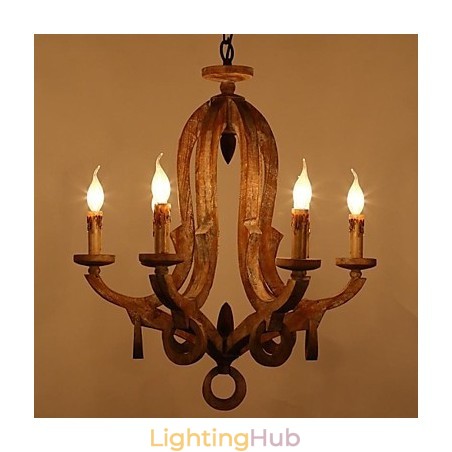 Vintage Retro Mini Style Painting Metal Chandelier Vintage Retro Mini Style Painting Metal Chandelier