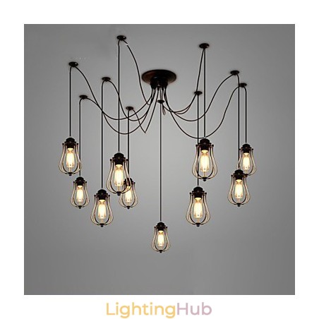Vintage Edison Multiple Ajustable DIY Ceiling Lamp Light Pendant Lighting Chandelier Modern Chic Industrial Dining Vintage Edison Multiple Ajustable DIY Ceiling Lamp Light Pendant Lighting Chandelier Modern Chic Industrial Dining