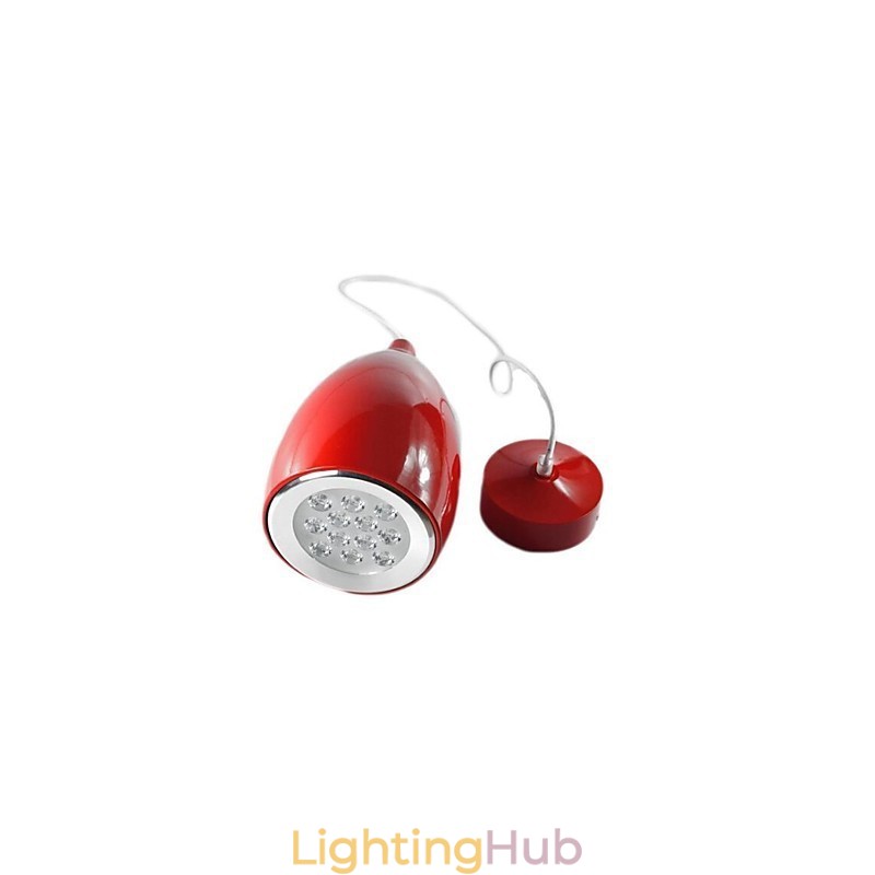 Modern Contemporary Globe Painting Metal Pendant Light