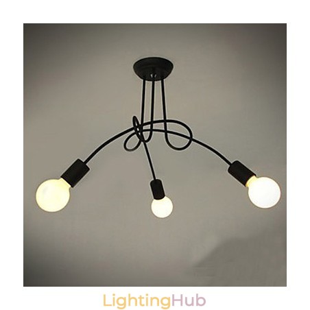 Modern Contemporary Painting Metal Chandelier Modern Contemporary Painting Metal Chandelier