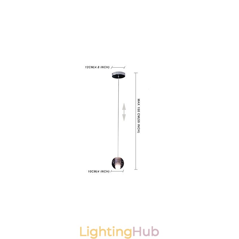 Pendant Light G4 Retroifit 3W Chrome Plating Crystal Modern Contemporary Pendant Lamp