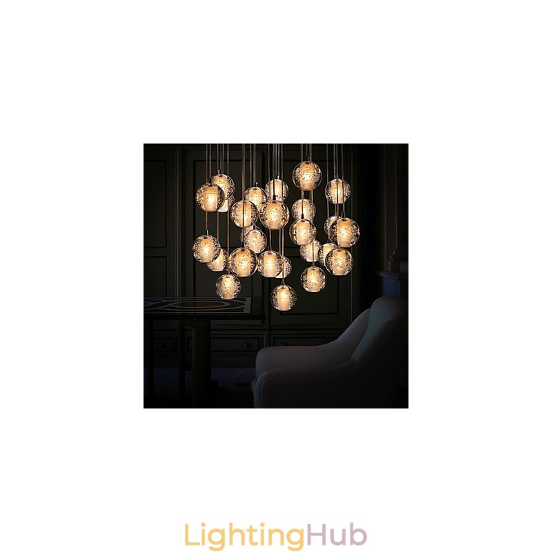 Pendant Light G4 Retroifit 3W Chrome Plating Crystal Modern Contemporary Pendant Lamp