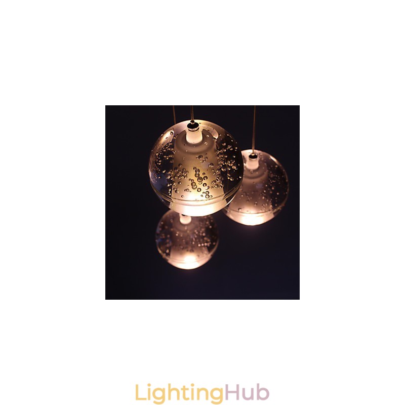 Pendant Light G4 Retroifit 3W Chrome Plating Crystal Modern Contemporary Pendant Lamp