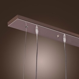 Modern Contemporary Island Crystal Others Metal Pendant Light