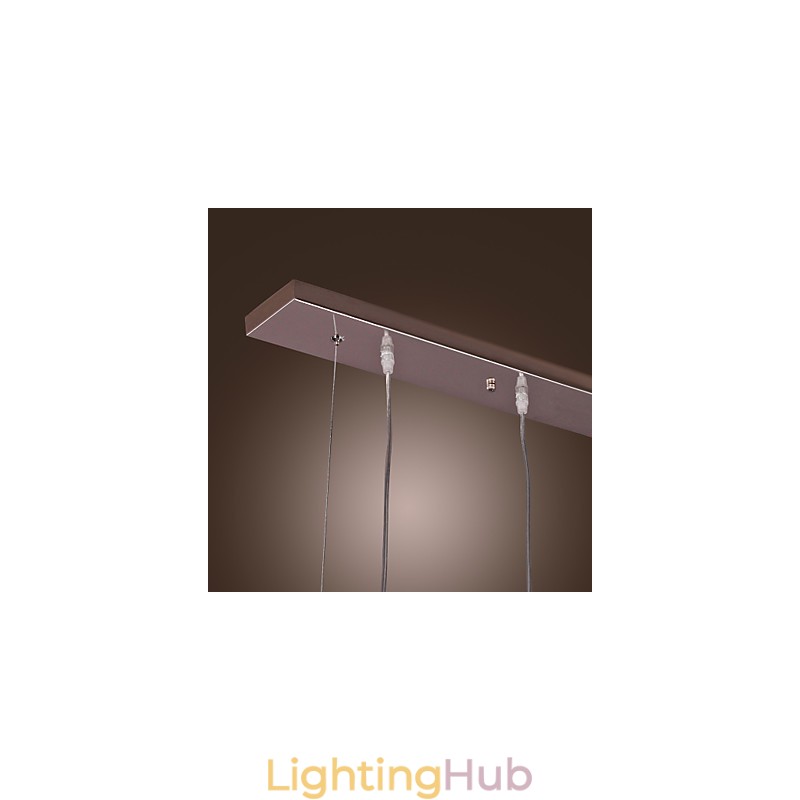 Modern Contemporary Island Crystal Others Metal Pendant Light