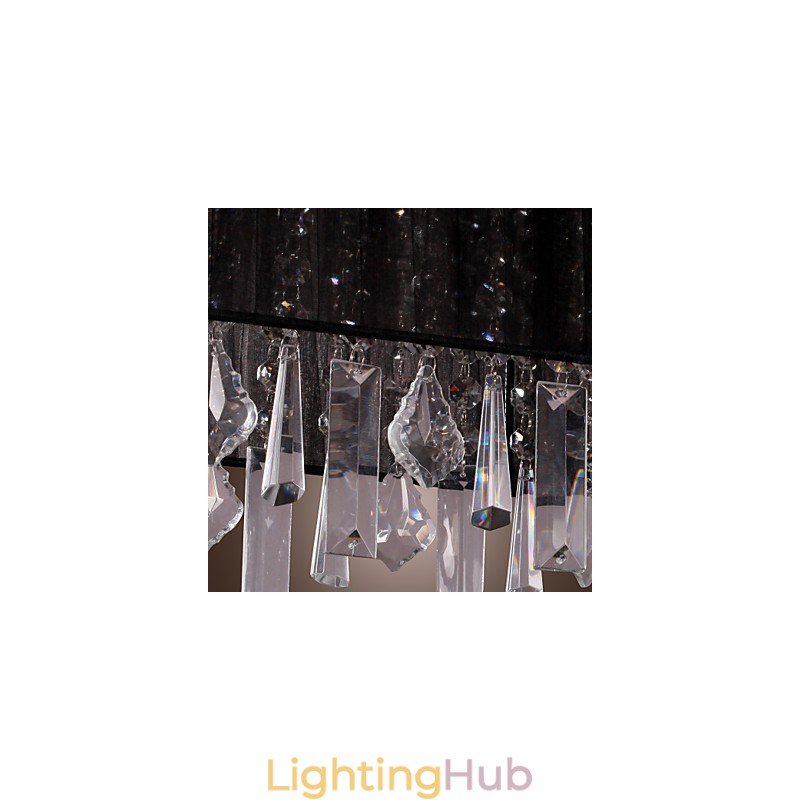 Modern Contemporary Island Crystal Others Metal Pendant Light