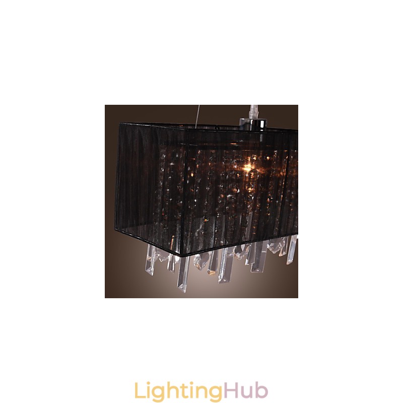 Modern Contemporary Island Crystal Others Metal Pendant Light